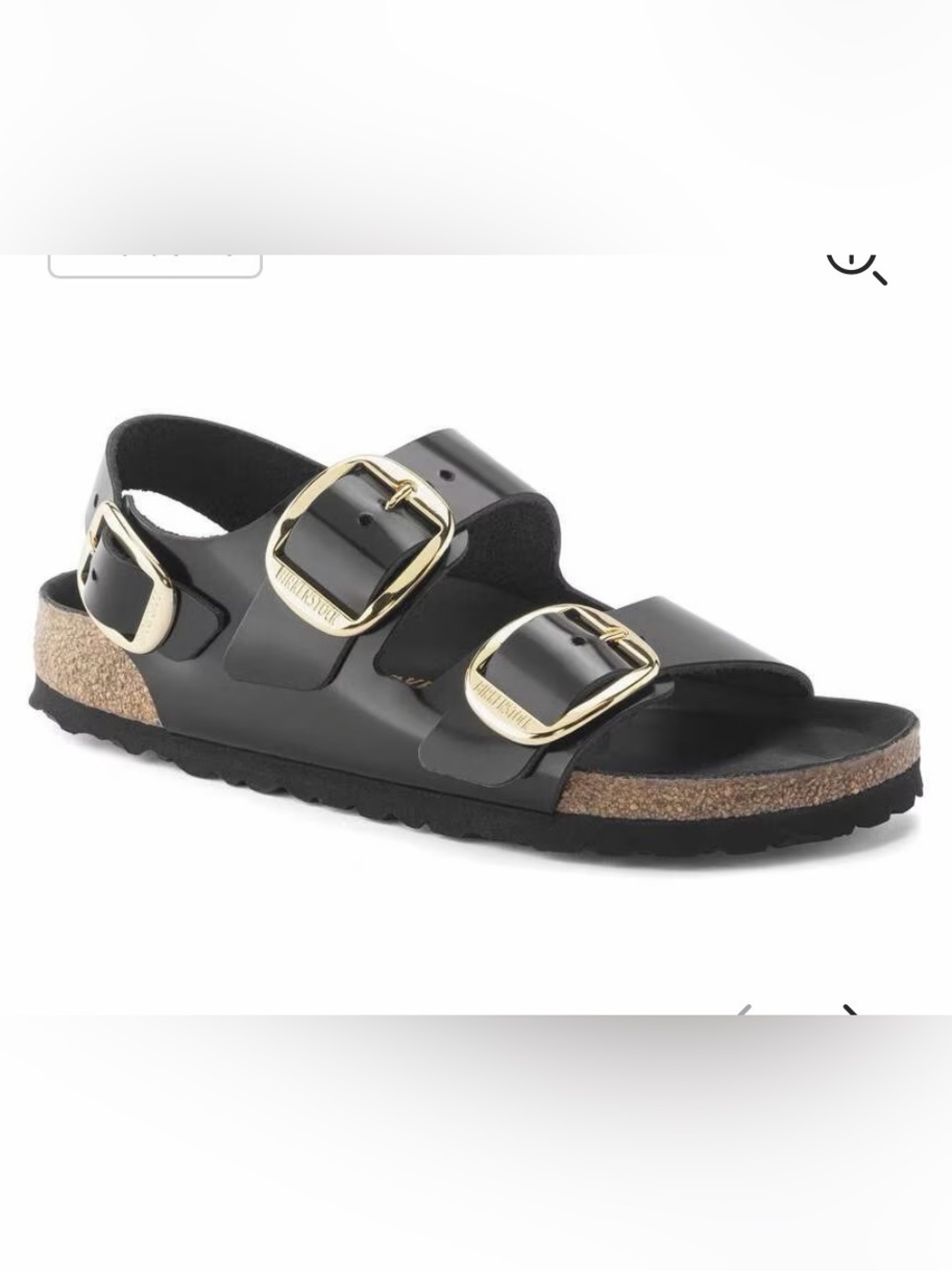 Birkenstock womenβs Milano big buckle size 37